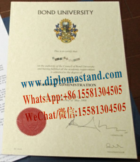 Replica Bond University Diploma Degree