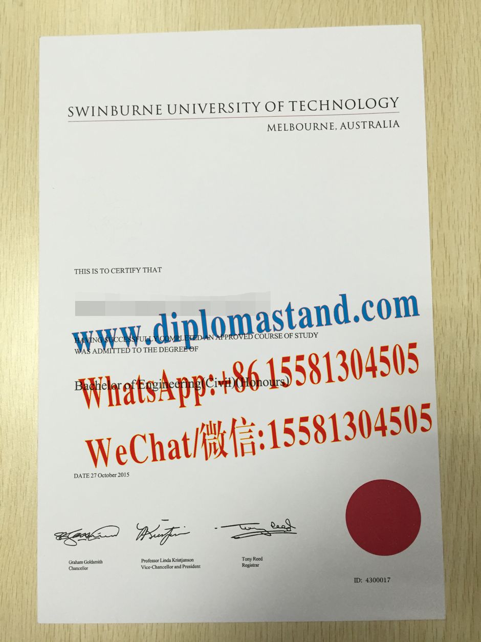 Replica Swinburne University of Technology Diploma Degree